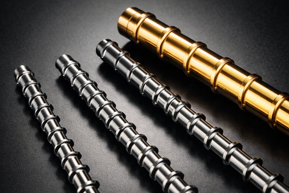 Vis fourreaux d'injection