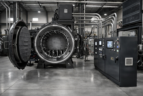 Trempe sous vide pour fabrication de vis